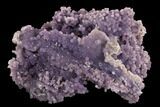 Purple, Druzy, Botryoidal Grape Agate - Indonesia #105273-1